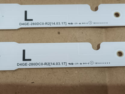 UE28J4100AW, KIT TIRAS LED (ref,190)