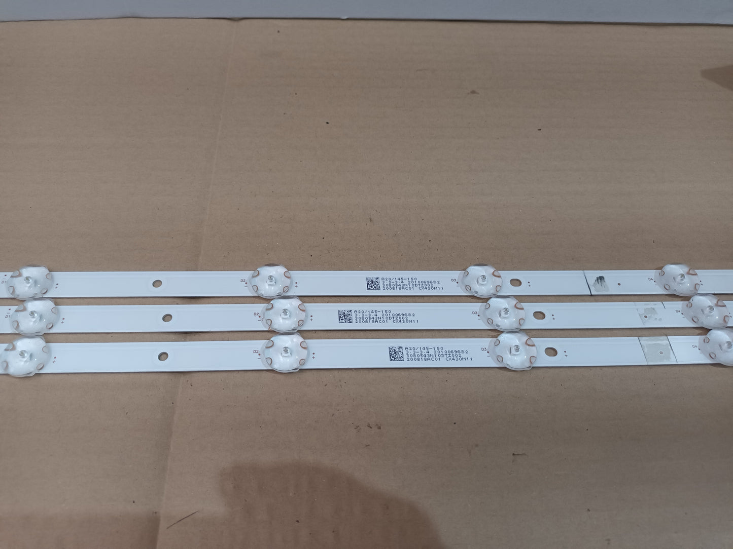 INFINITON INTV-43MU1400, KIT TIRAS LED (ref,202)