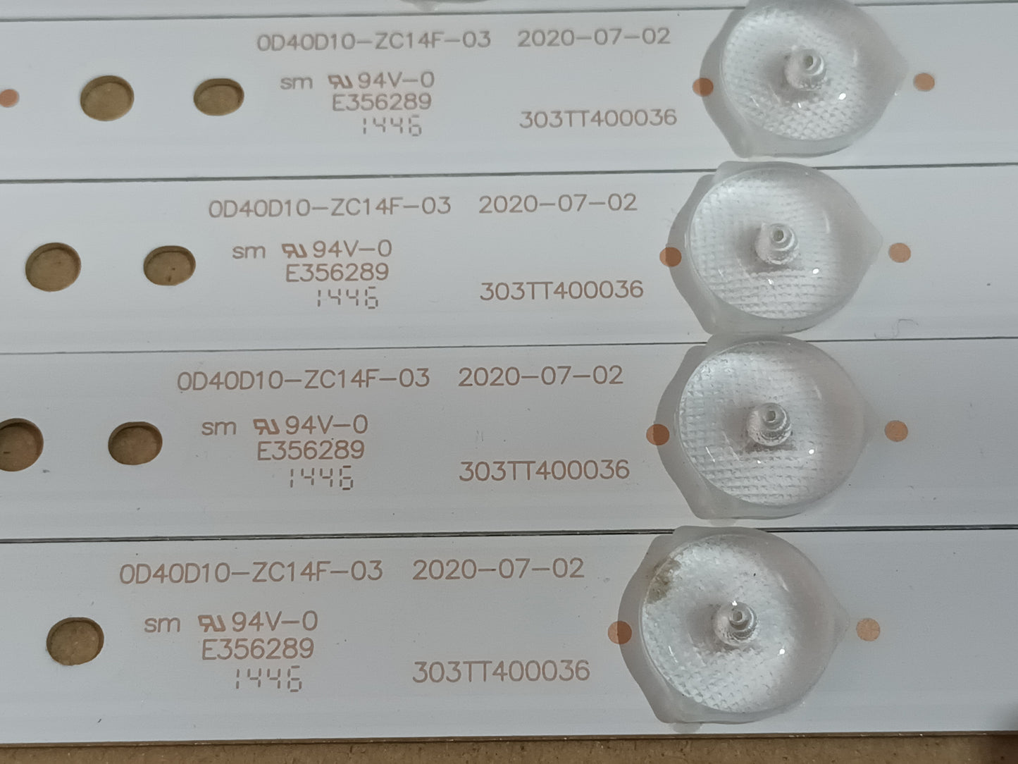 KIT 8 tiras de retroiluminación de TCL L40F3302B
