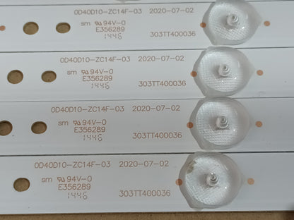 KIT 8 tiras de retroiluminación de TCL L40F3302B