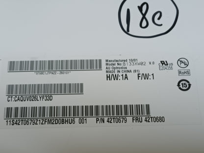 Pantalla B133XW02 V.0,