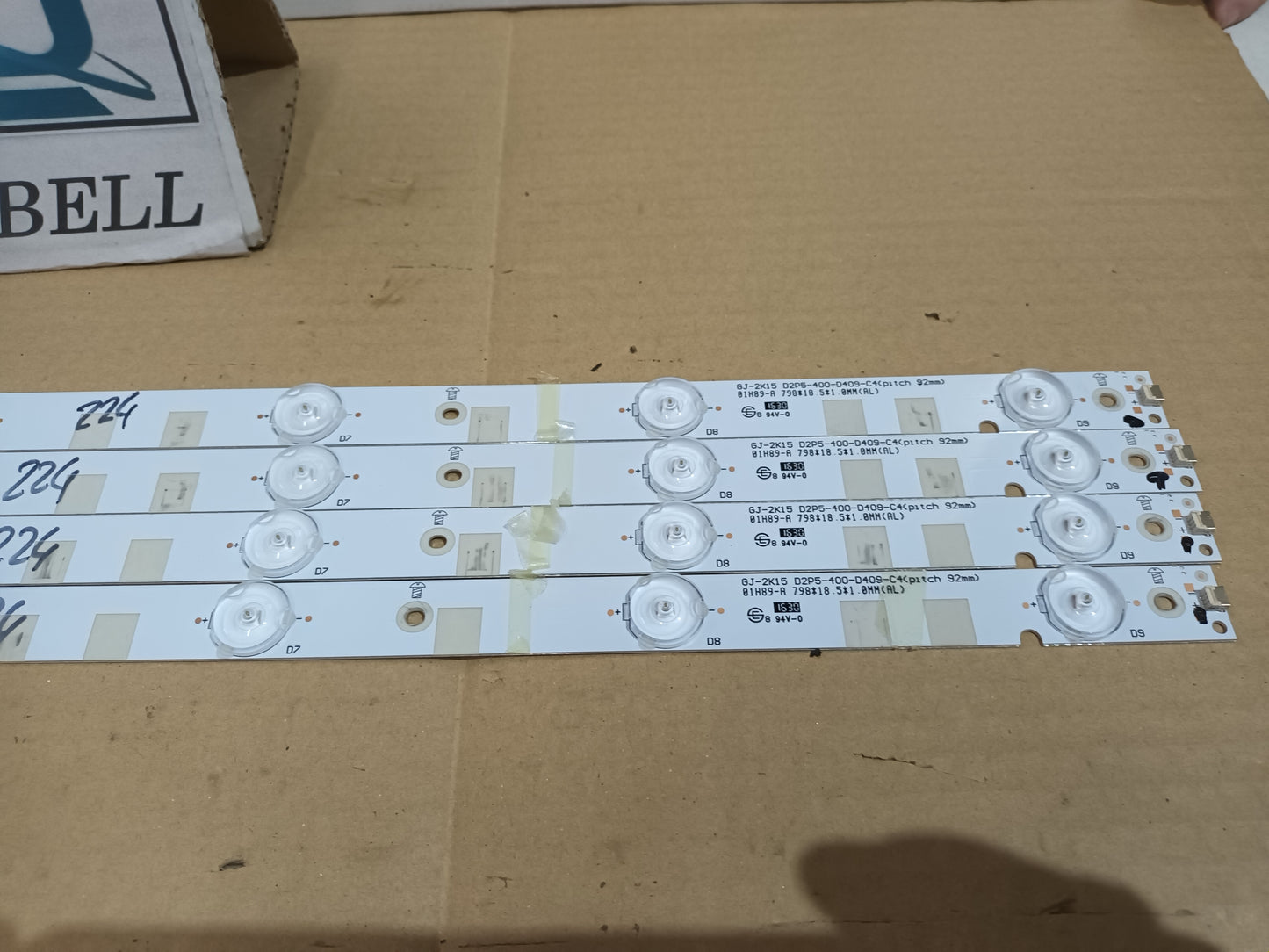 PHILIPS 40PFH4201/80, KIT TIRAS LED (ref,224)