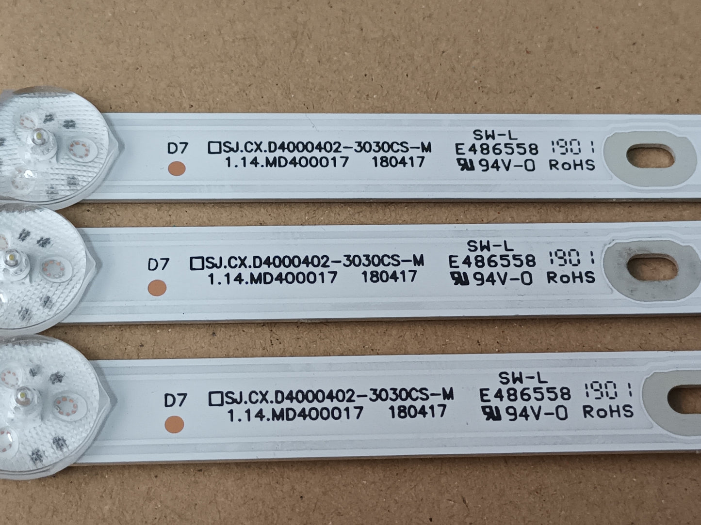 NEVIR NVR-7428-40FHD, KIT TIRAS LED (ref,241)