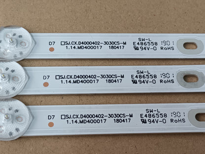 NEVIR NVR-7428-40FHD, KIT TIRAS LED (ref,241)