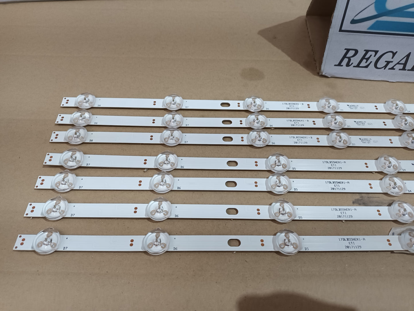 HITACHI 55HK6000, KIT TIRAS LED (ref,252)