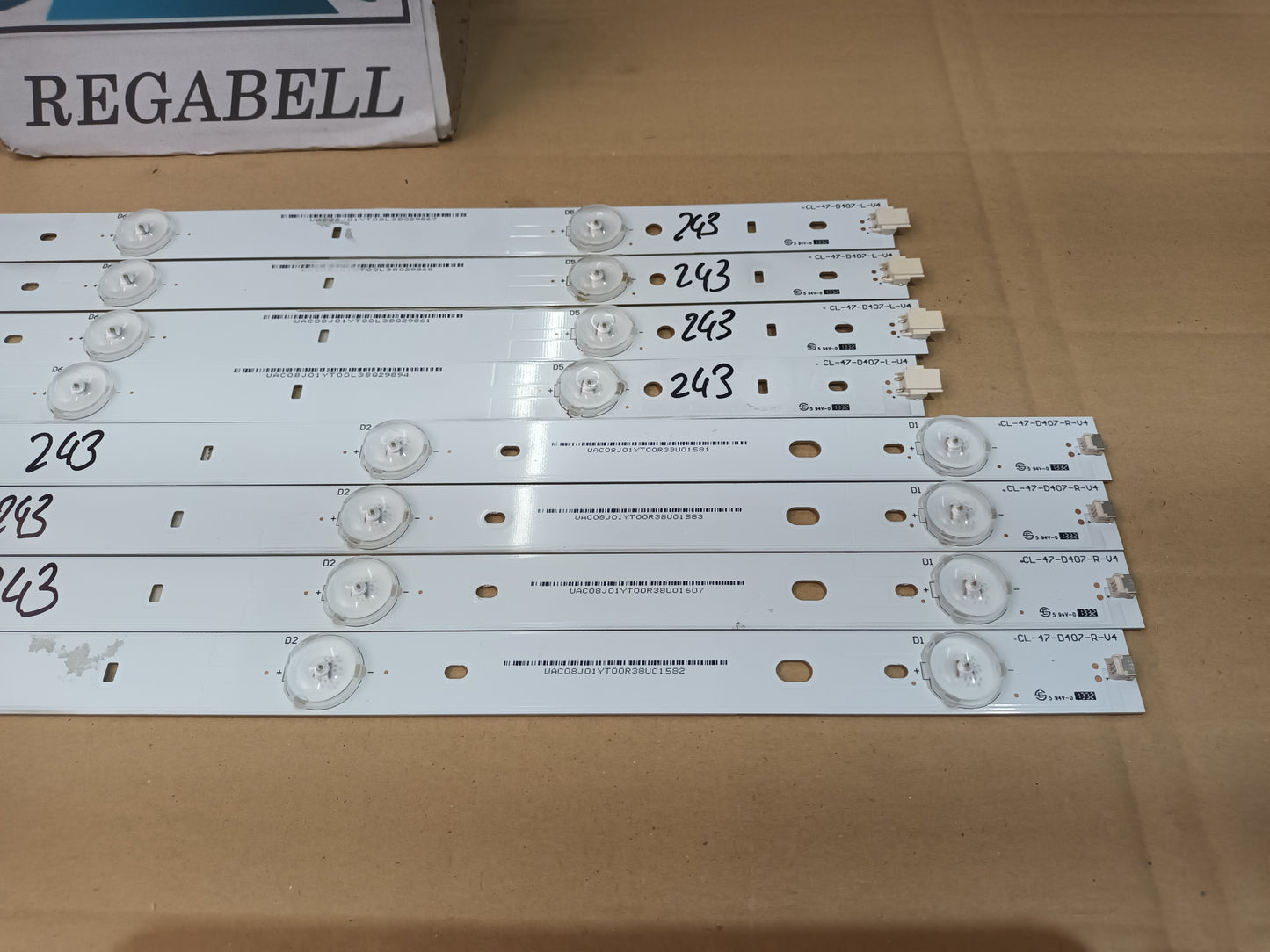 PHILIPS 47PFL3198/88, KIT TIRAS LED (ref,243)