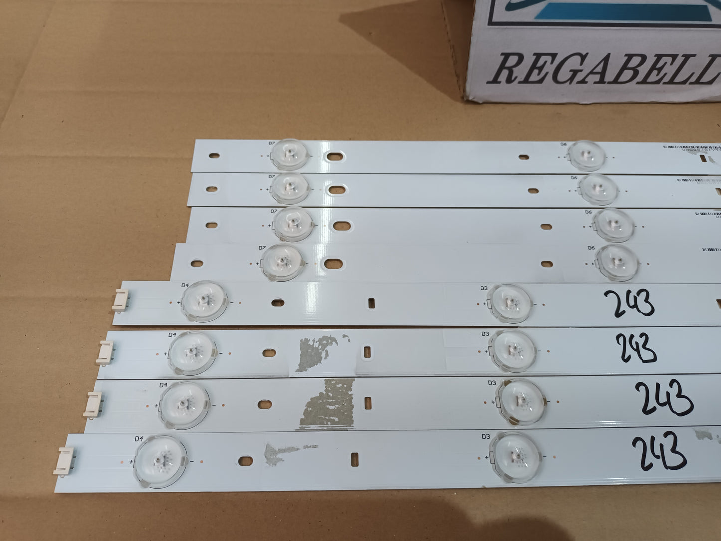 KIT 8 TIRAS LED de TD SYSTEMS K50DLM8FS