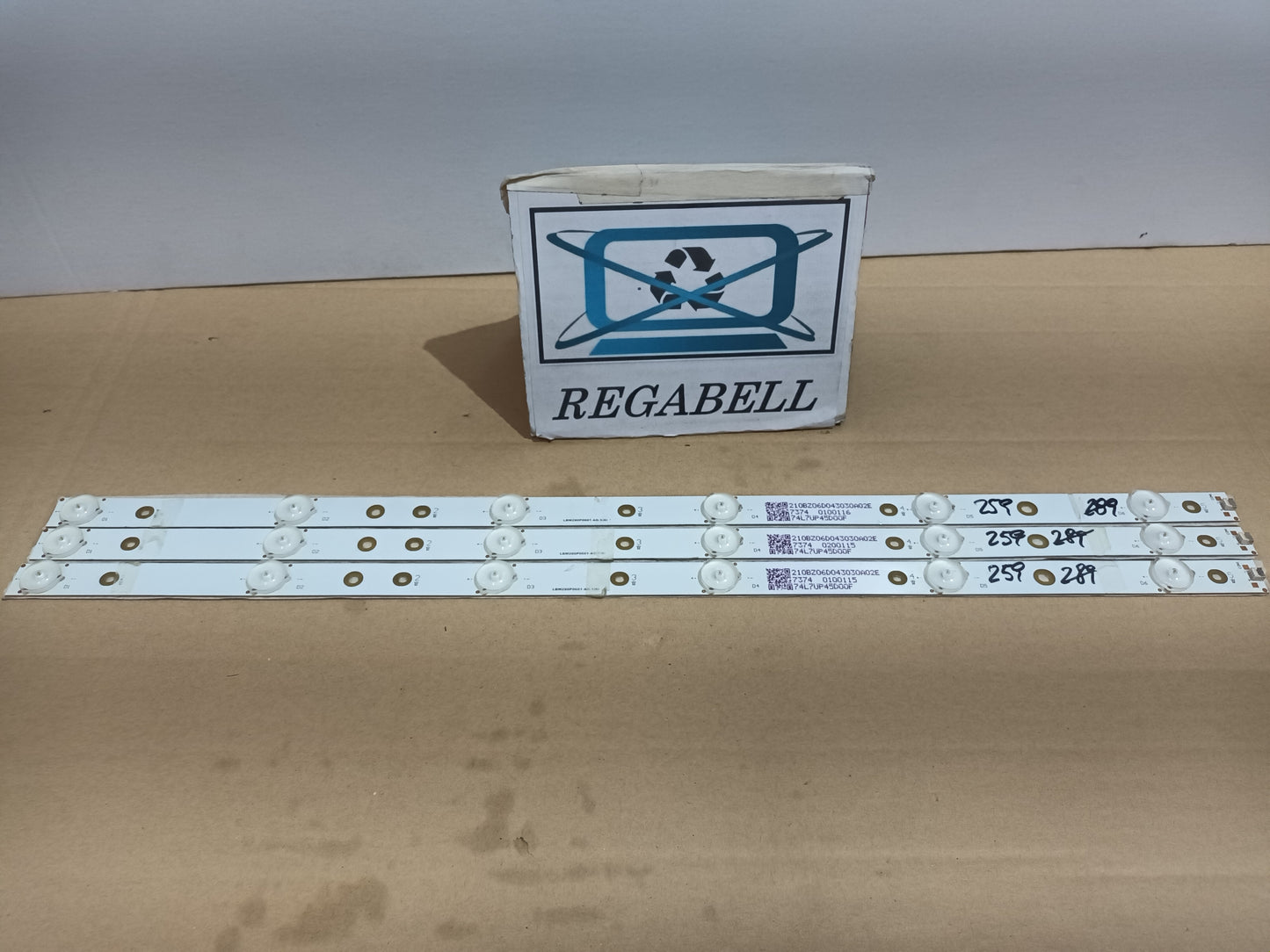 LG 28MT42VF-PZ, KIT TIRAS LED (ref,259)