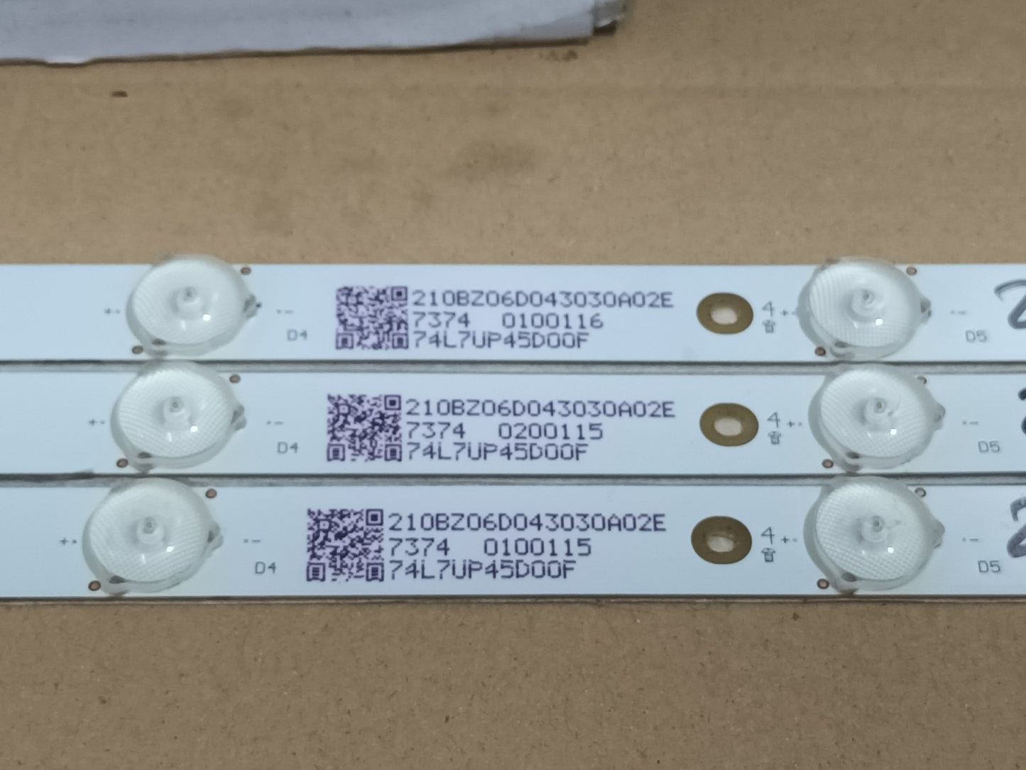 LG 28MT42VF-PZ, KIT TIRAS LED (ref,259)