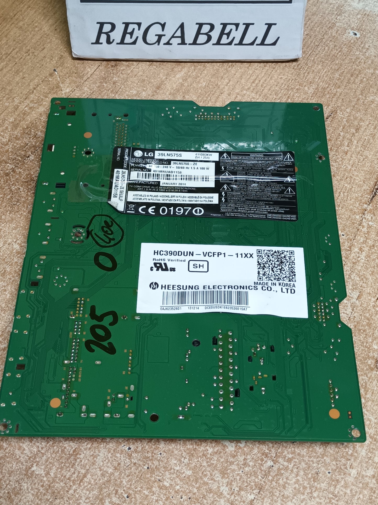 PLACA MAIN, EAX64797004(1.1), de TV LG39LN575S