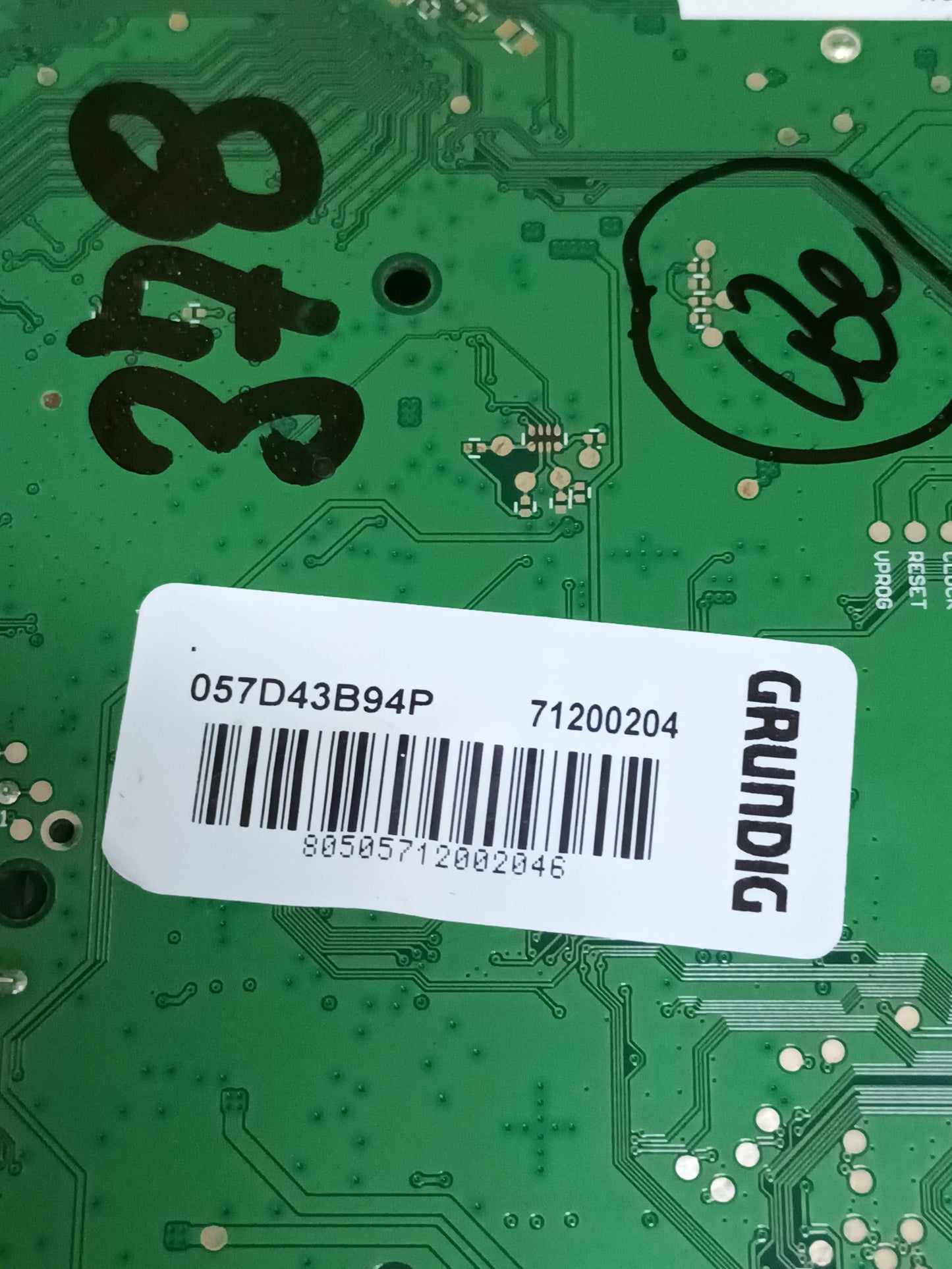 PLACA MAIN, ZG7190R-9, de tv GRUNDIG 43VLE6730BP