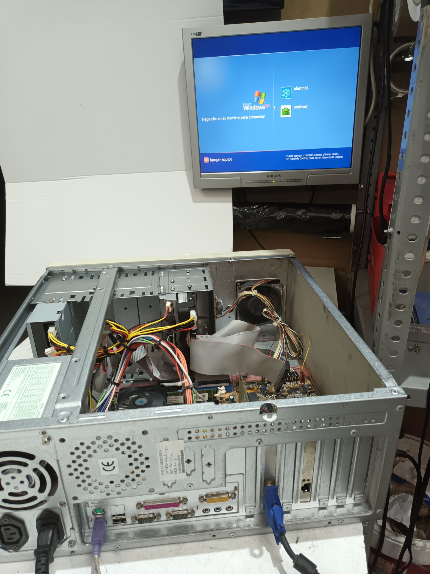 Pc retro, AMD DURON 800 mhz     (N-17)