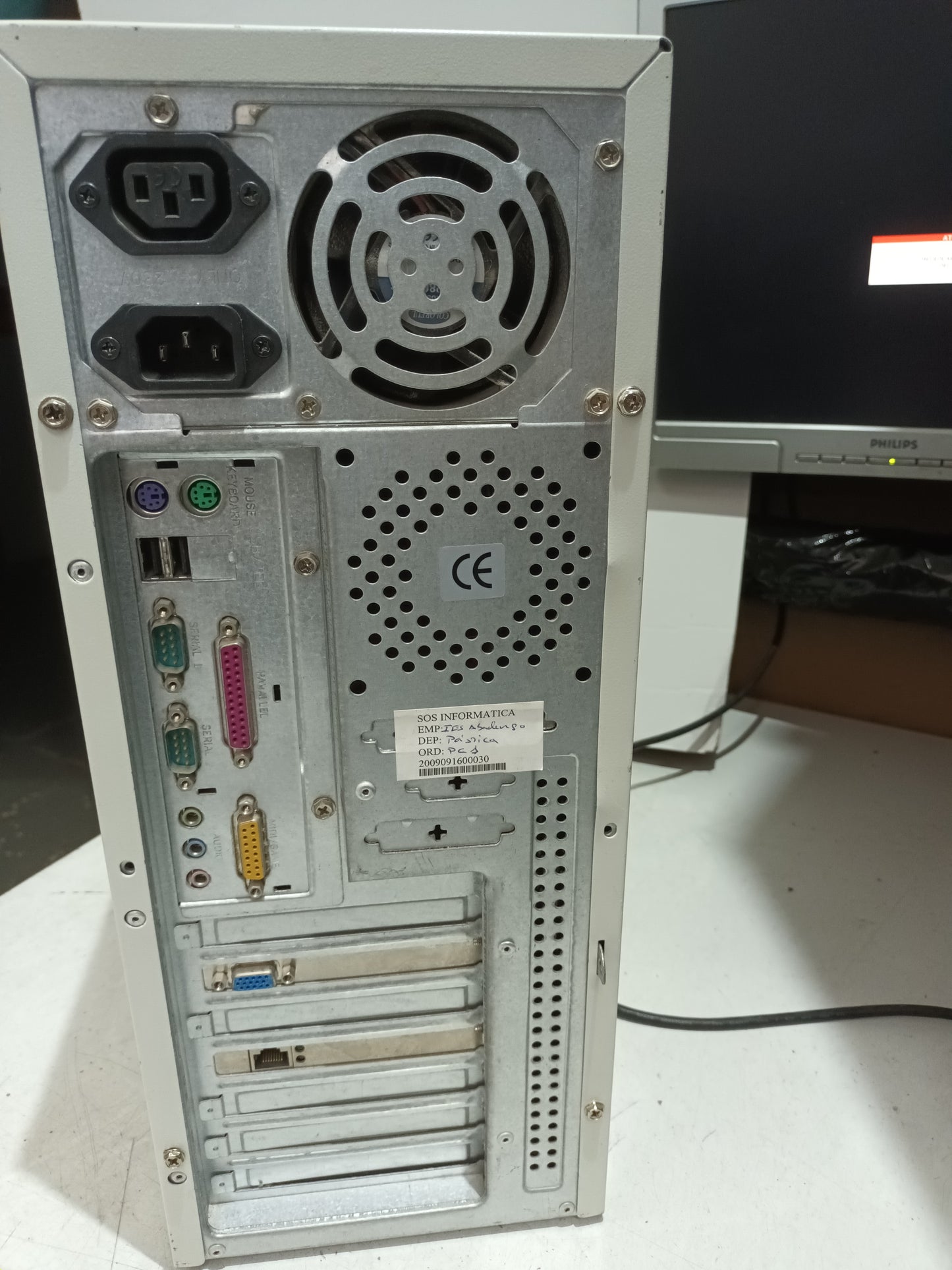 Pc retro, AMD DURON 800 mhz     (N-17)