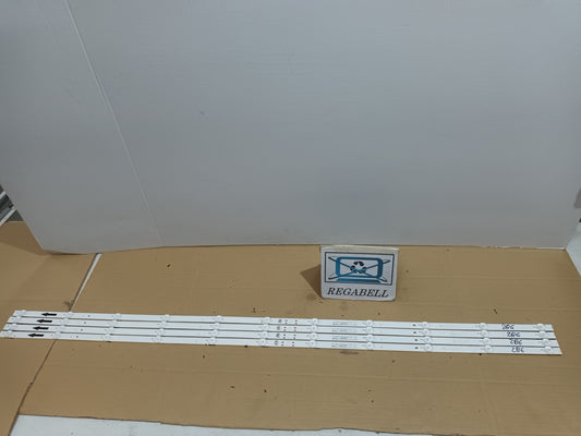 XIAOMI L55M6-6EAEU, KIT TIRAS LED (ref,286)