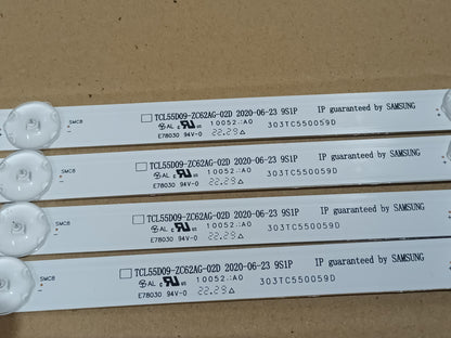 XIAOMI L55M7-7AEU, KIT TIRAS LED (ref,287)