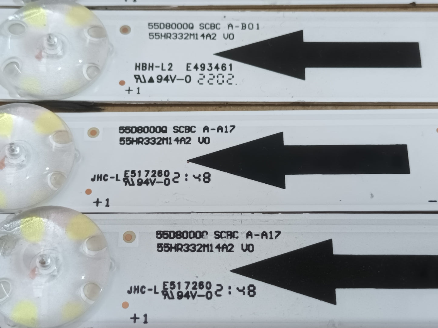 XIAOMI L55M6-6ESG KIT TIRAS LED (ref,291)