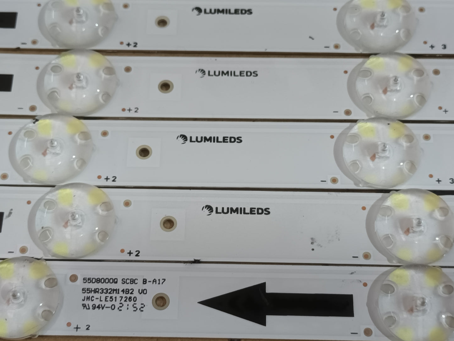 XIAOMI L55M6-6ESG KIT TIRAS LED (ref,291)