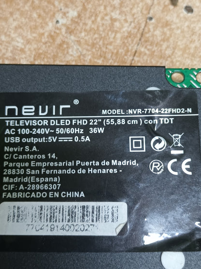 soporte de NEVIR NVR-7704-22FHD2-N