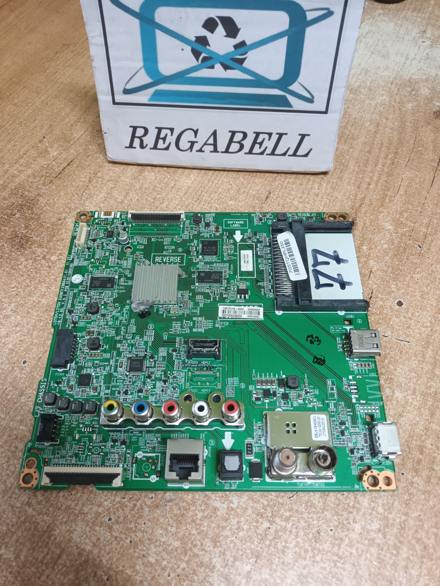 EAX67129604(1.0), EBT 69333903, PLACA MAIN de tv LG32LJ590U