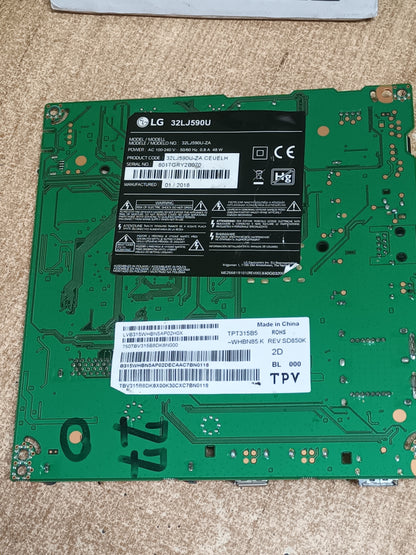 EAX67129604(1.0), EBT 69333903, PLACA MAIN de tv LG32LJ590U