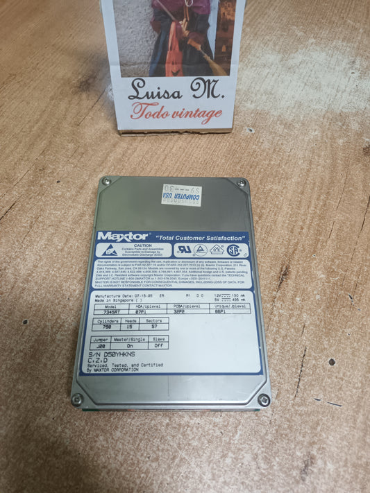 disco duro MAXTOR 734AT