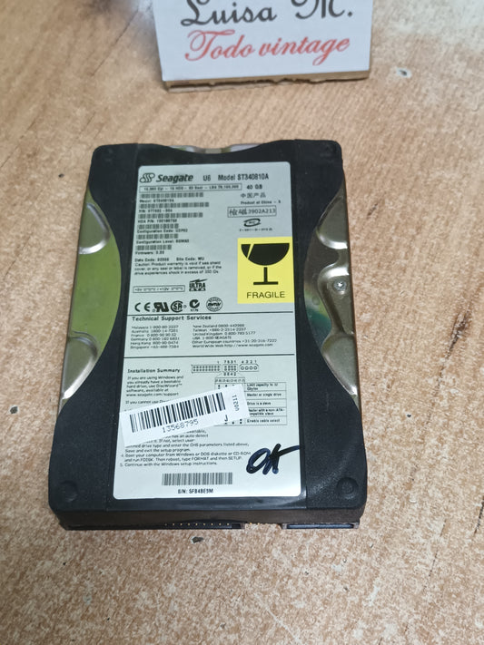 seagate ST340810A, 40gb, 3.5  vintage