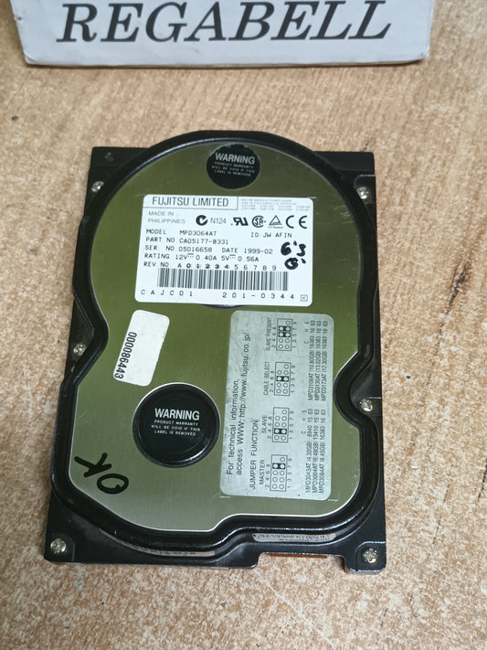 DISCO PC, FUJITSU MPD3064AT, 6.4GB