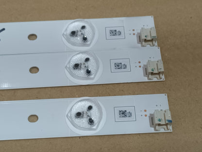 KIT 3 tiras de retroiluminación de TOSHIBA 32W2333D