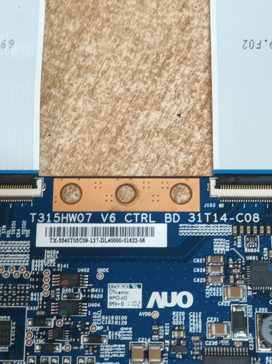 PLACA T-COM, T315HW07 V6 , de TV SONY KDL-40EX520