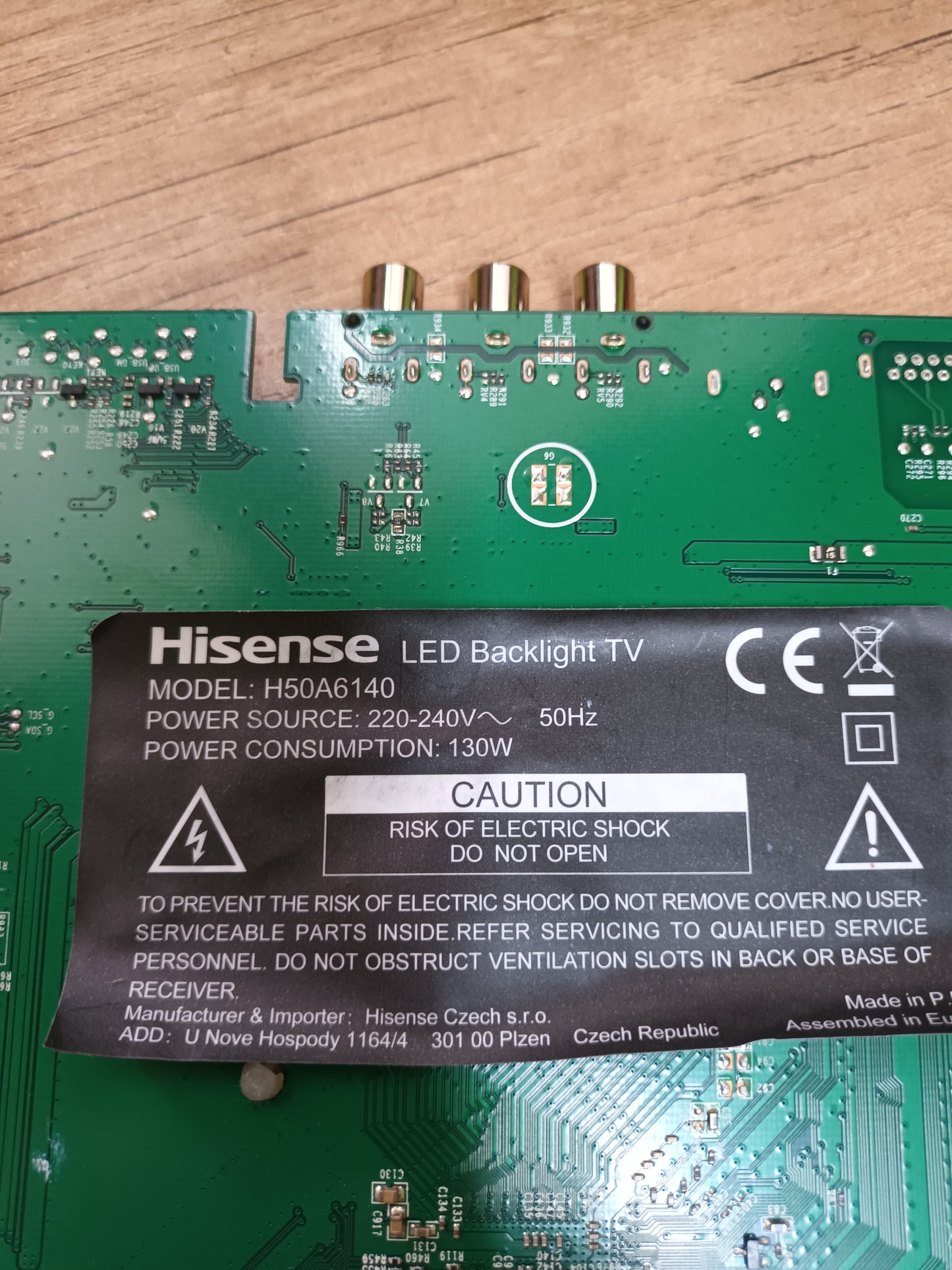 RSAG7.820.7748/R0H, de tv HISENSE H50A6140,