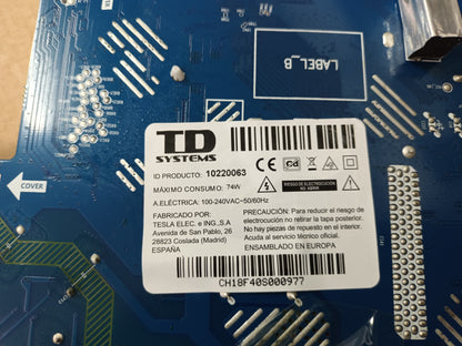 TD SYSTEMS 10220063, componentes de tv, (ref-26)