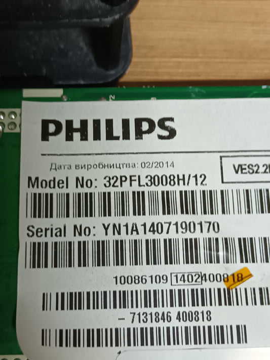 17IPS19-5P, de PHILIPS 32PFL3008H/12