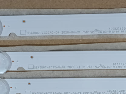 GRUNDIG 43GFU7800BE, KIT TIRA LED (ref,329)