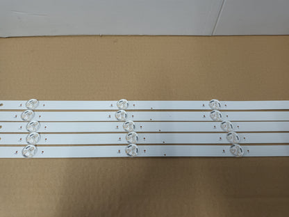 KIT 5 tiras de retroiluminación de CHIQ U58H7A