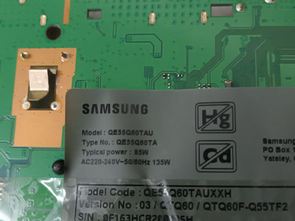 SAMSUNG QE55Q60TAU, COMPONENTES TV, (ref-43)