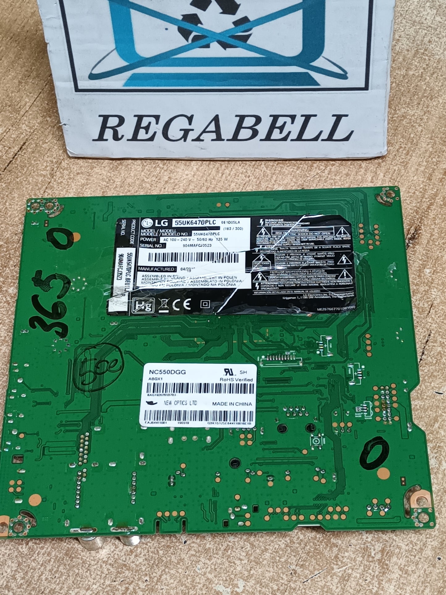 EAX67872805(1.1), de LG55UK6470PLC
