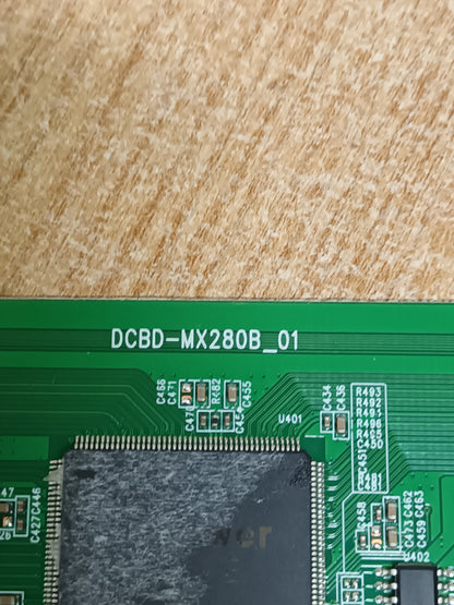 PLACA T-COM, DCBD-MX280B_01, de TV TD SYSTEMS K58DLX11US,