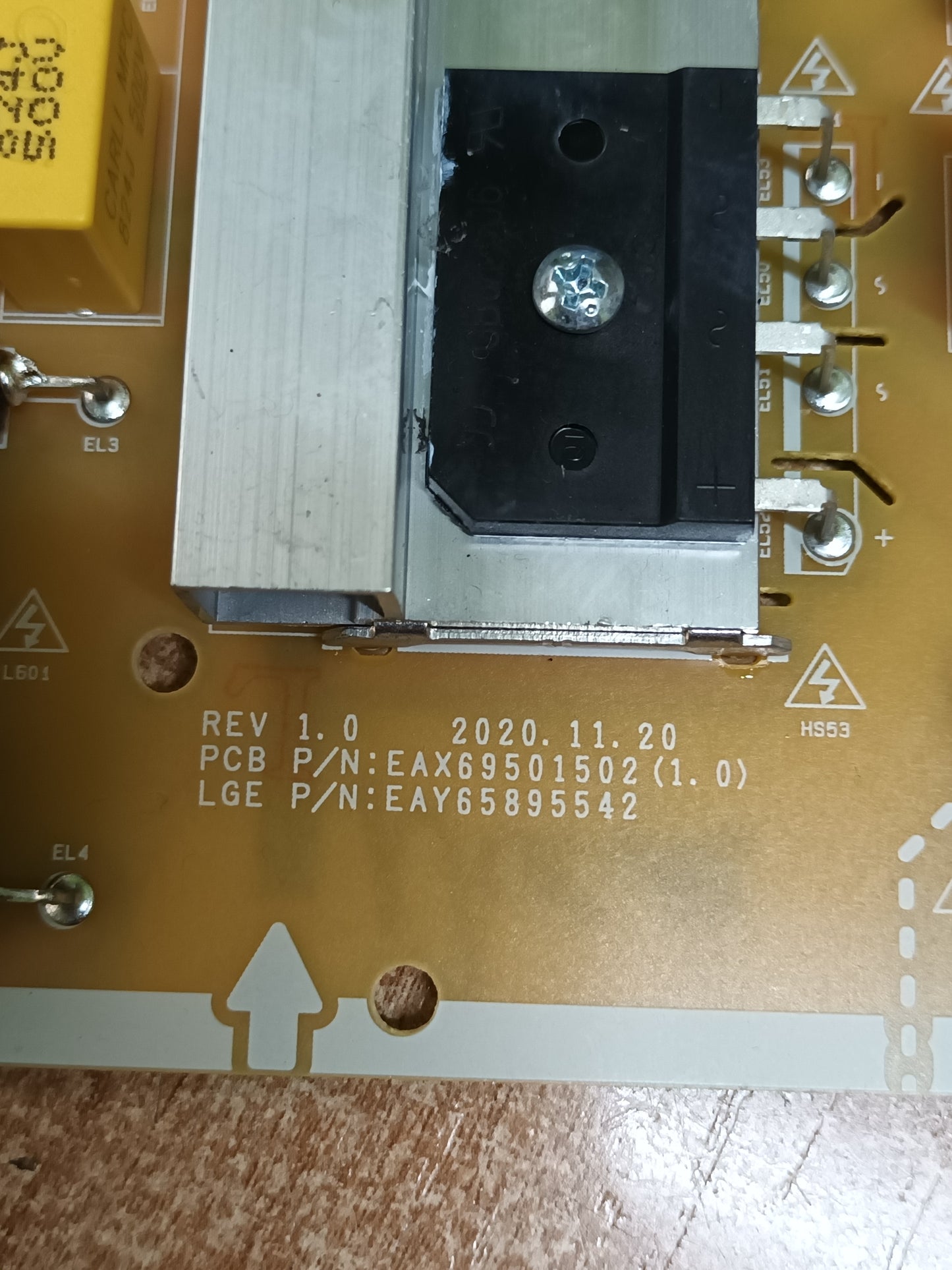 EAX69501502(1.0), de TV LG75UR80006LJ, NUEVA SIN USAR,