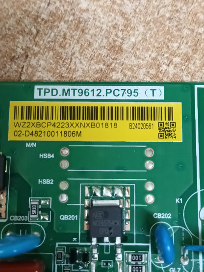 PLACA MAIN, TPD.MT9612.PC795 (T), de TV XIAOMI TV L55MA-SEU
