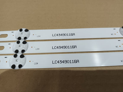 LG43UN711C0ZB, KIT TIRAS LED NUEVAS, (ref,339)