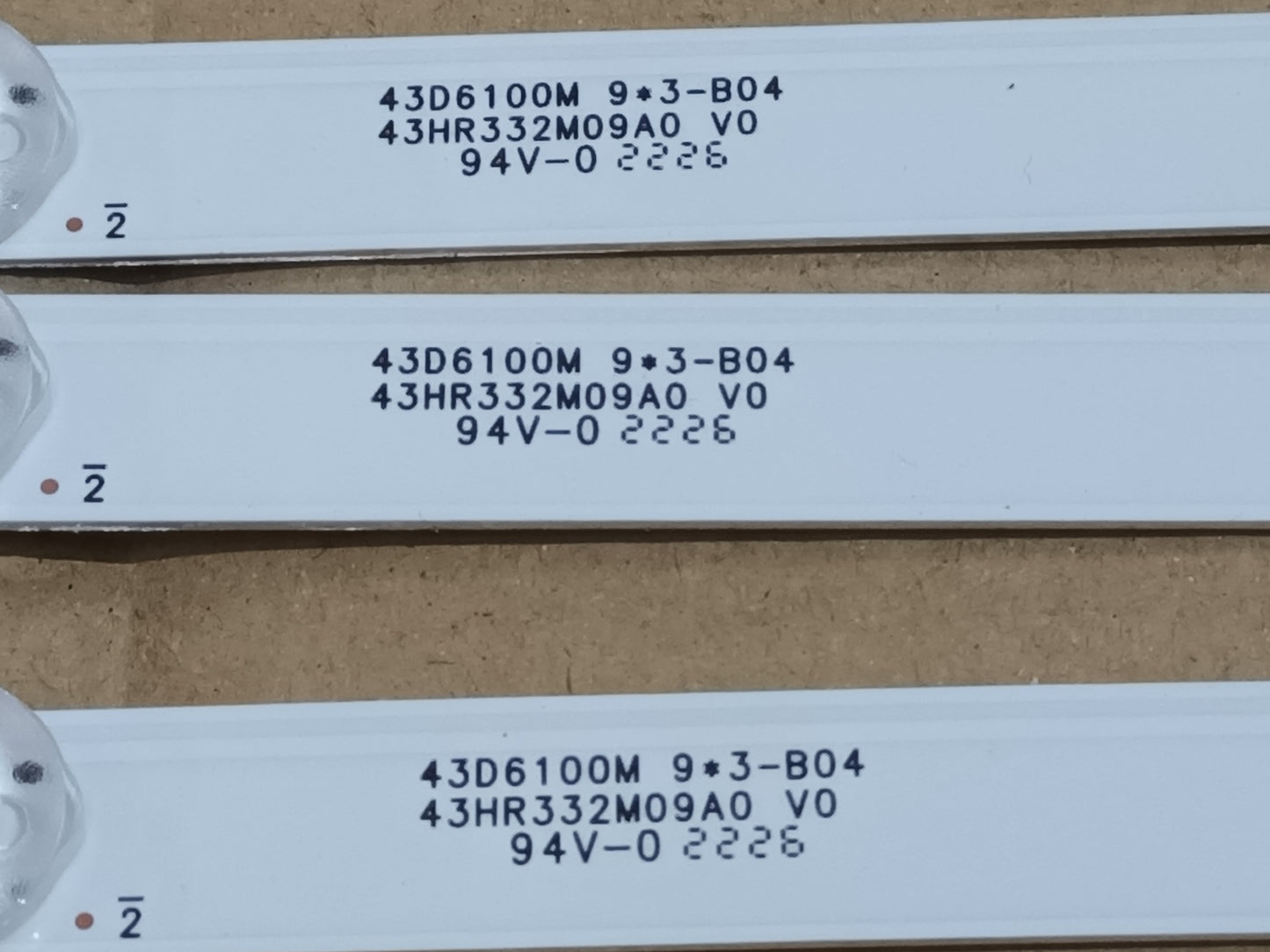 XIAOMI L43M7-EAEU, KIT TIRAS LED NUEVAS, (ref,340)
