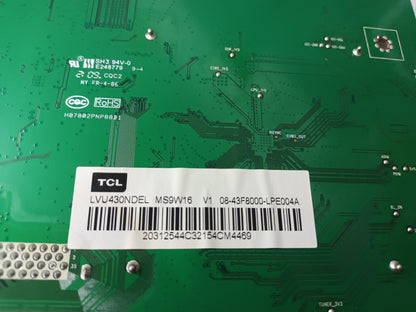 TCL 43P615, COMPONENTES TV, (ref-54)