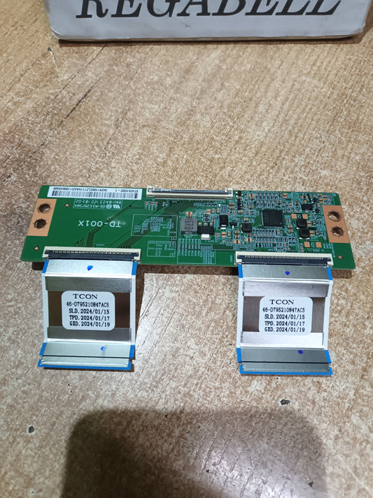 PLACA T-COM, TD-001X, de TV XIAOMI TV L43MA-AUEU, NUEVA