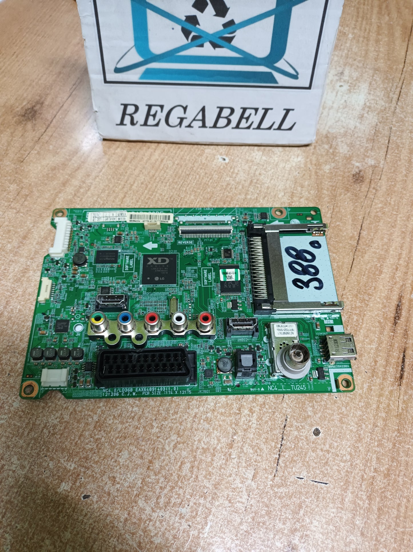 PLACA MAIN, EAX69083603(1.0), EBT66528203, de tv LG55UN73006LA, NUEVA SIN USAR,