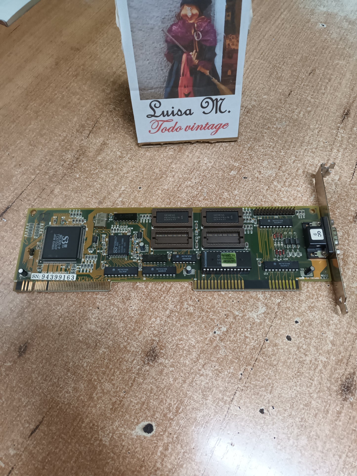 tarjeta grafica, trident tgui9400cxi isa