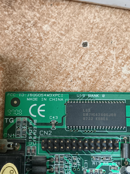 tarjeta grafica, CIRRUS LOGIC CL-GD54M40-QC-A, PCI
