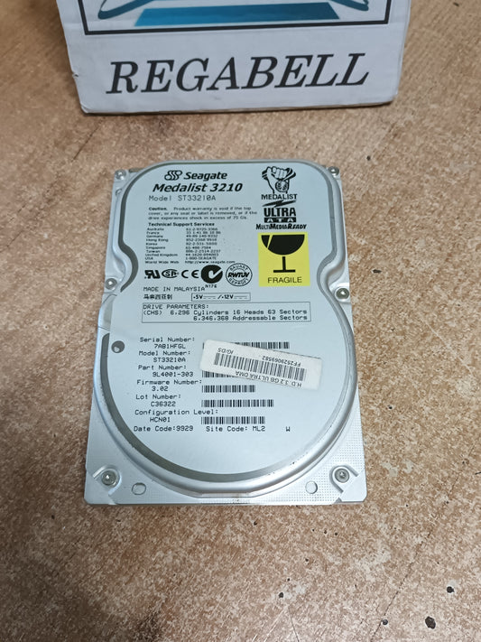 Seagate Medalist 3.2gb ST33210A