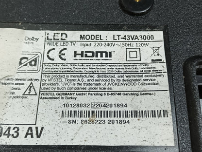 JVC LT43VA3000, componentes, (ref-10)