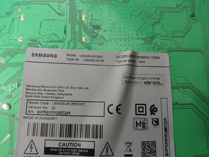 SAMSUNG UE40MU6125K, componentes, (ref-25)