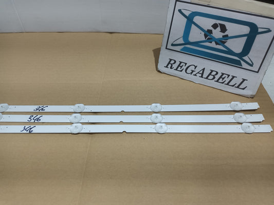GRUNDIG 50GEU7800B,  KIT TIRAS LED (ref,346)